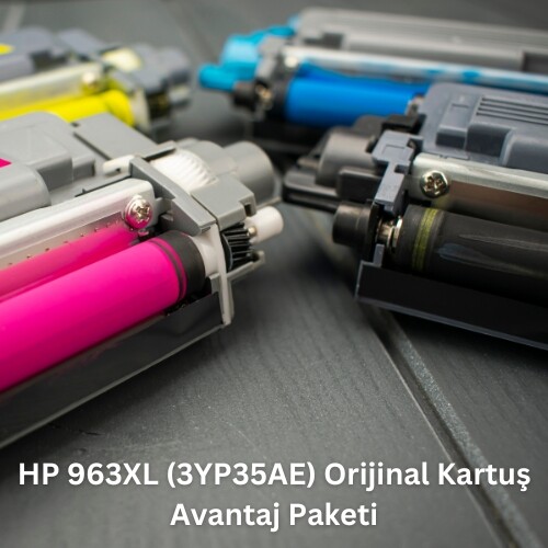  HP 963XL (3YP35AE) Kaliteli Orijinal Kartuş Avantaj Paketi