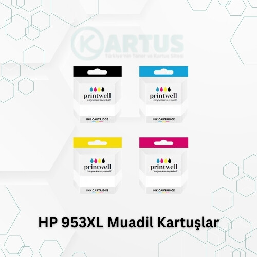HP 953XL Yüksek Kapasiteli Muadil Kartuşlar
