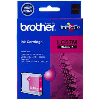 Brother LC57M-LC1000 Orjinal Kırmızı Kartuş - 1