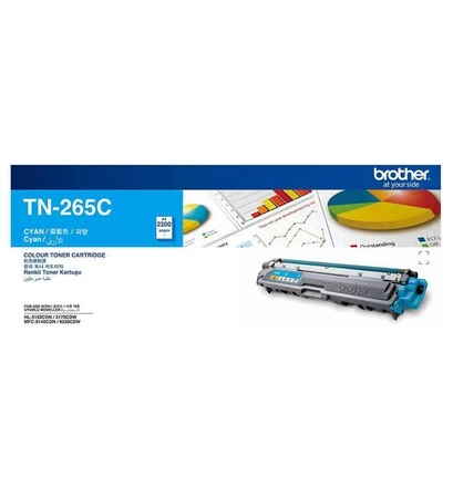 Brother TN-265 Mavi Orjinal Toner Yüksek Kapasiteli - 1