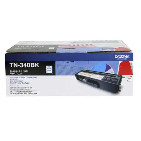 Brother TN-340 Siyah Orijinal Toner - 1