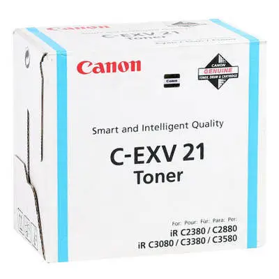 Canon C-EXV-21 Mavi Orjinal Fotokopi Toneri - 1