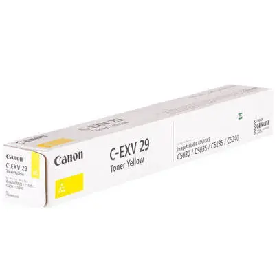 Canon C-EXV-29 Sarı Orjinal Fotokopi Toneri - 1