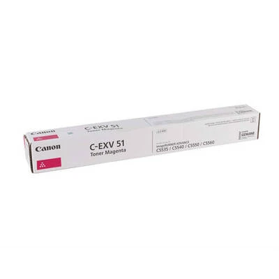Canon C-EXV-51 Kırmızı Orjinal Fotokopi Toneri - 1