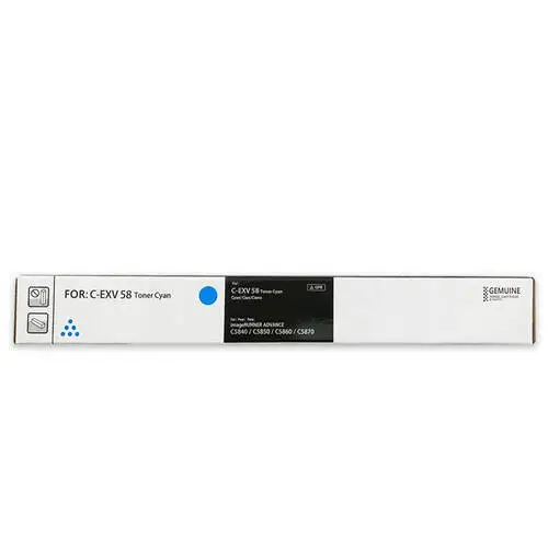 Canon C-EXV 58 Mavi Orjinal Toner - 1