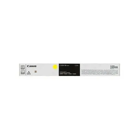 Canon C-EXV 58 Sarı Orjinal Toner - 1