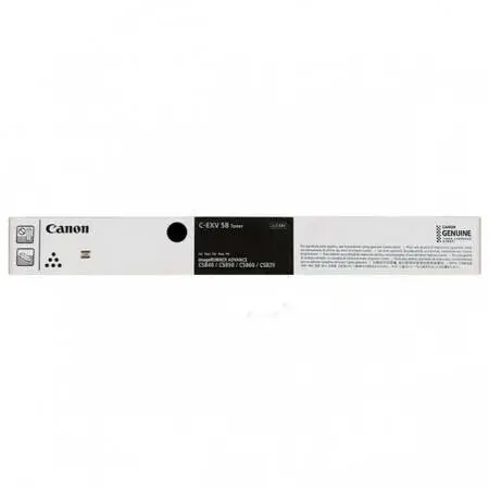 Canon C-EXV 58 Siyah Orjinal Toner - 1