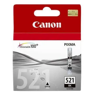 Canon CLI-521 Siyah Orjinal Kartuş - 1
