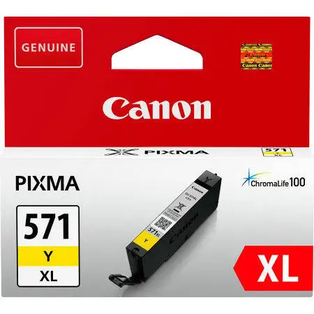 Canon CLI-571XL Sarı Orjinal Kartuş Y.K. - 1