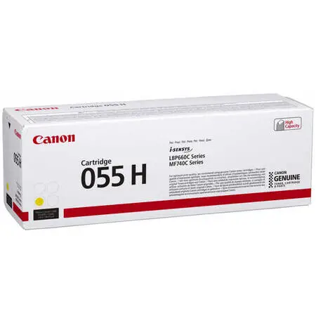 Canon CRG-055H/3017C002 Sarı Orjinal Toner - 1
