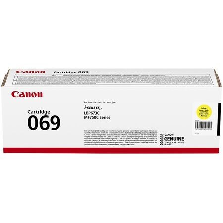 Canon - Canon CRG-069/5091C002 Sarı Orjinal Toner