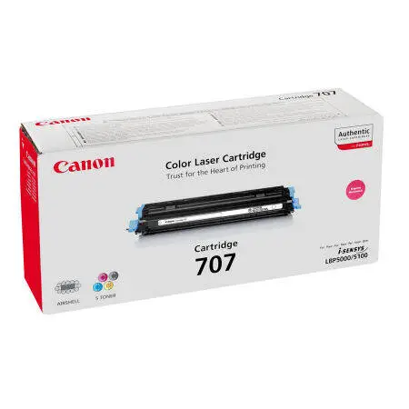 Canon CRG-707 Kırmızı Orjinal Toner - 1