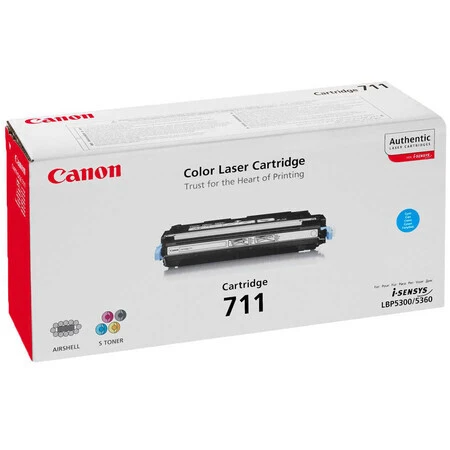 Canon CRG-711 Mavi Orjinal Toner - 1