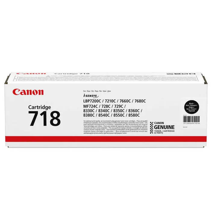 Canon Crg-718 Orjinal Siyah Toner - 1