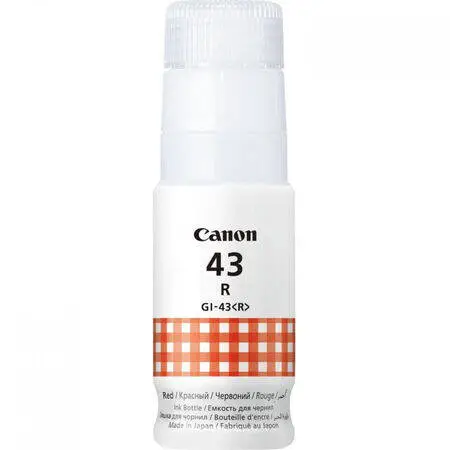 Canon GI-43/4716C001 Kırmızı-Red Orjinal Mürekkep - 1