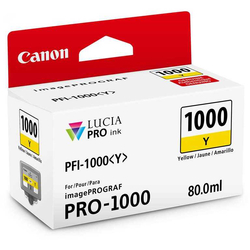 Canon - Canon PFI-1000Y Sarı Orjinal Kartuş