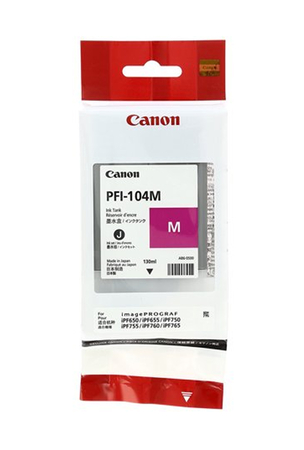 Canon - Canon PFI-104M Kırmızı Orjinal Kartuş