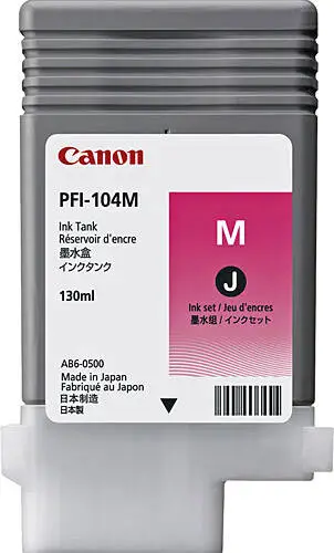 Canon PFI-104M Kırmızı Orjinal Kartuş - 2