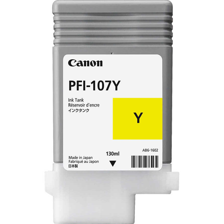 Canon - Canon PFI-107Y Sarı Muadil Kartuş