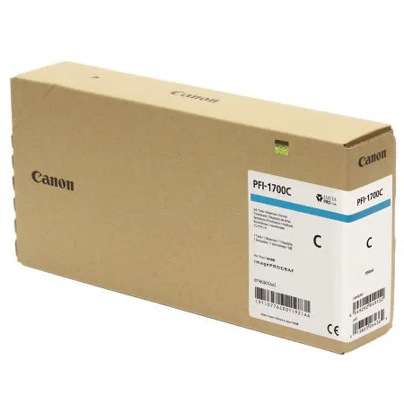 Canon PFI-1700C/0776C001 Mavi Orjinal Kartuş - 1