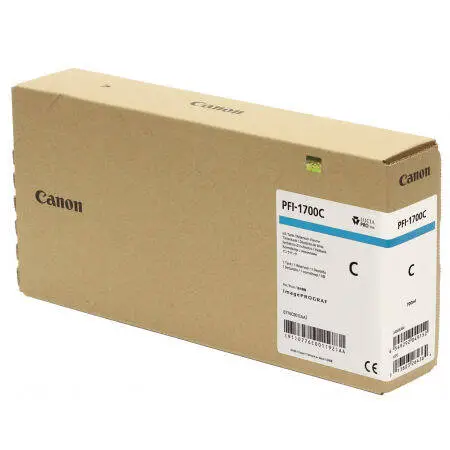 Canon PFI-1700C/0776C001 Mavi Orjinal Kartuş - 1
