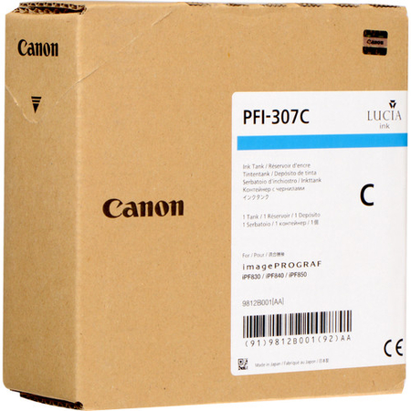 Canon PFI-307C Mavi Orjinal Kartuş