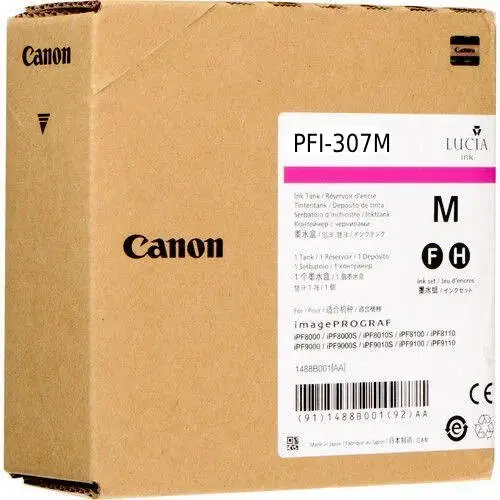 Canon PFI-307M Kırmızı Orjinal Kartuş - 1