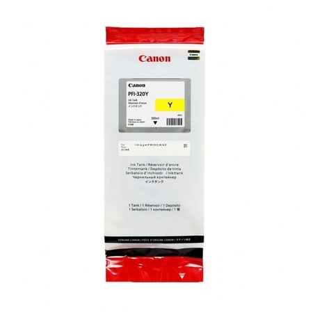 Canon - Canon PFI-320/2893C001 Sarı Orjinal Kartuş