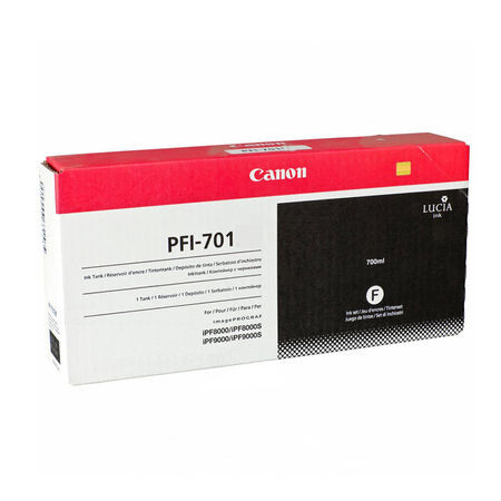 Canon PFI-701BK Siyah Orjinal Kartuş - Thumbnail