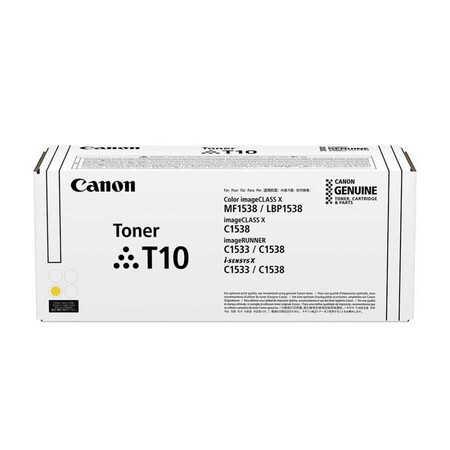 Canon - Canon T10-4563C001 Sarı Orjinal Toner