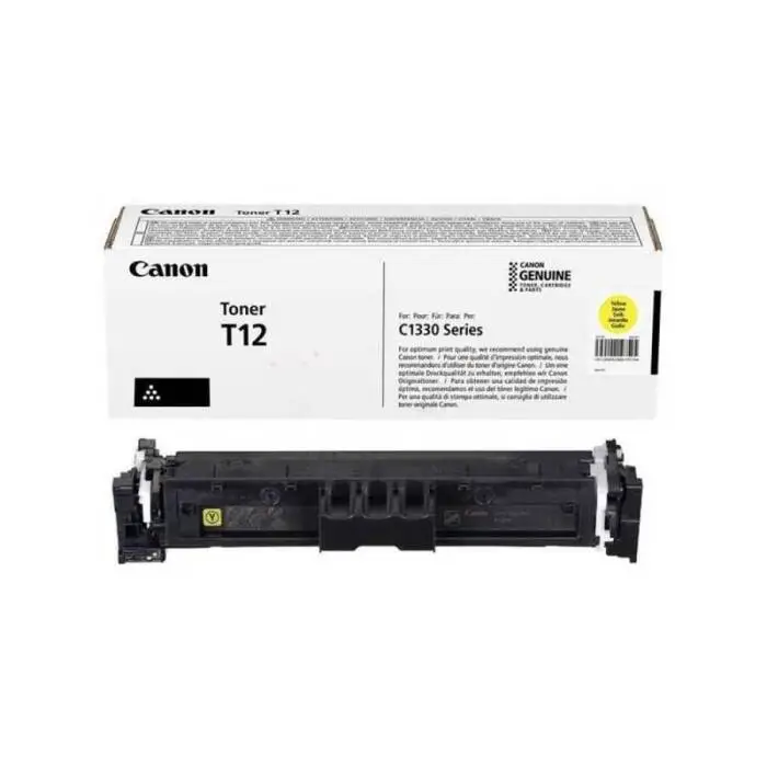 Canon T12- 5095C006A Sarı Orjinal Toner - 1