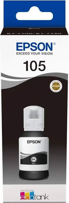 Epson 105-C13T00Q140 Siyah Orjinal Mürekkep - 1