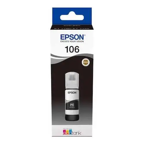 Epson 106-C13T00R140 Foto Siyah Orjinal Mürekkep - 1