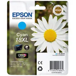 Epson 18XL-T1812-C13T18124020 Mavi Orjinal Kartuş - 1