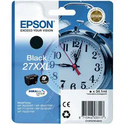 Epson 27XXL-T2791-C13T27914020 Siyah Orjinal Kartuş - 1
