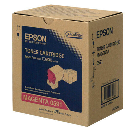 Epson - Epson CX-37/C13S050591 Kırmızı Orjinal Toner
