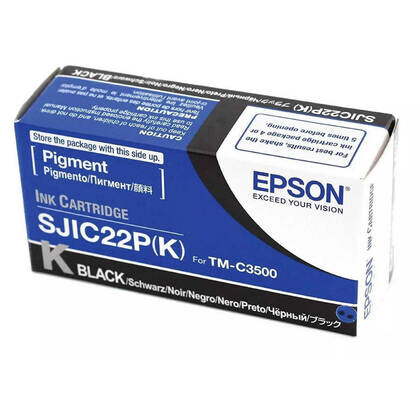 Epson - Epson SJIC22-C33S020601 Siyah Orjinal Kartuş