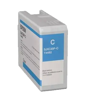 Epson SJIC35P-T44B220-C13T44B220 Mavi Orjinal Kartuş - 1