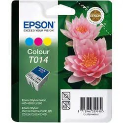 Epson T014-C13T01440120 Renkli Orjinal Kartuş - 1