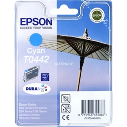 Epson - Epson T0442-C13T04424020 Mavi Orjinal Kartuş