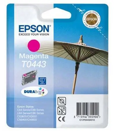 Epson T0443-C13T04434020 Kırmızı Orjinal Kartuş - 1