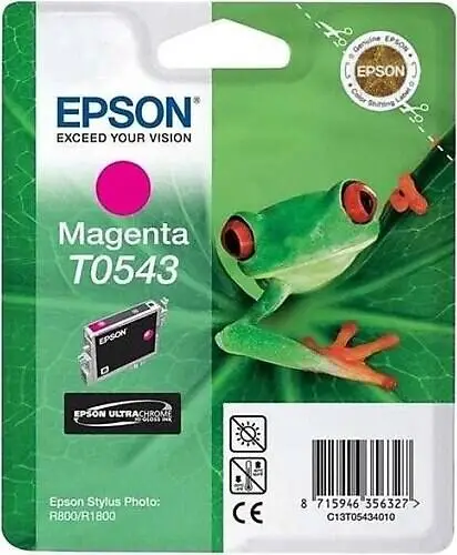 Epson T0543-C13T05434020 Kırmızı Orjinal Kartuş - 1
