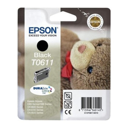 Epson - Epson T0611-C13T06114020 Siyah Orjinal Kartuş