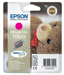 Epson - Epson T0613-C13T06134020 Kırmızı Orjinal Kartuş