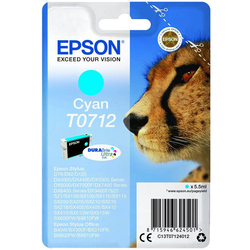 Epson T0712-C13T07124020 Mavi Orjinal Kartuş