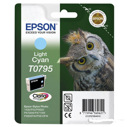 Epson T0795-C13T07954020 Açık Mavi Orjinal Kartuş