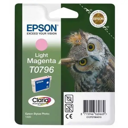 Epson T0796-C13T07964020 Açık Kırmızı Orjinal Kartuş - 1
