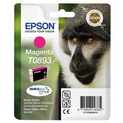 Epson - Epson T0893-C13T08934020 Kırmızı Orjinal Kartuş
