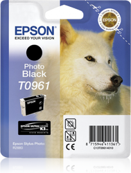 Epson - Epson T0961-C13T09614020 Siyah Orjinal Kartuş