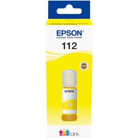 Epson - Epson 112-C13T06C44A Sarı Orjinal Mürekkep